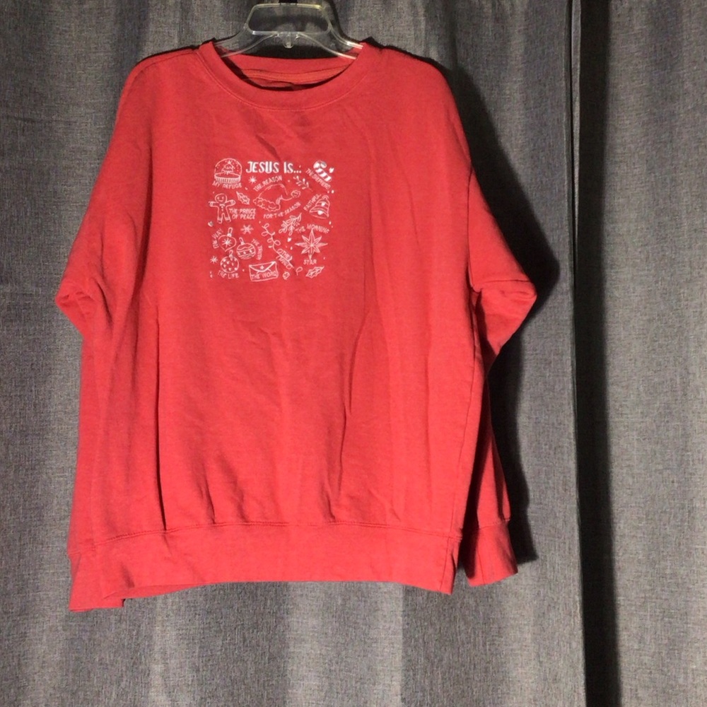 Love in faith Jesus Is… sweatshirt